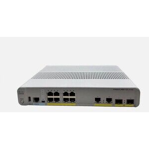 Cisco WS-C3560CX-8TC Catalyst 3560-CX 8 Port Switch Power On